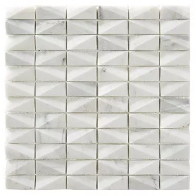 RO03MS409 Mosaico Net White 30x30 0