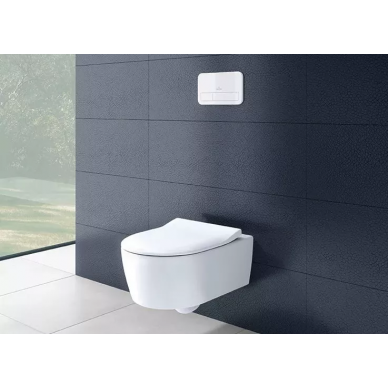 Чаша подвесного унитаза Villeroy & Boch Avento Directflush SlimSeat (5656RSR1) с микролифтом 8