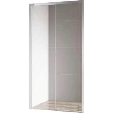 Душевая дверь Cezares Comfort (COMFORT-BF-1-100-C-Cr) 100 см, профиль хром, стекло прозрачное 0