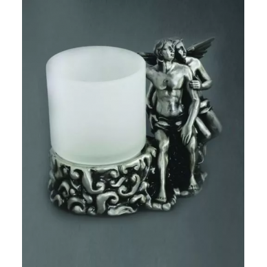 Стакан Art&Max Romantic (AM-0081D-T) серебро (настольный) 0