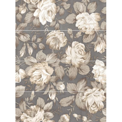 1608-0116 Fiori Grigio Панно цветы 60х80 0