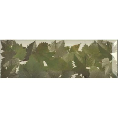 Decor Cen. Hojas Crema 10x30 0