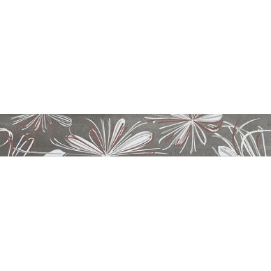 587901001 Бордюр Sonnet Grey Flower 50,5x6,2 0