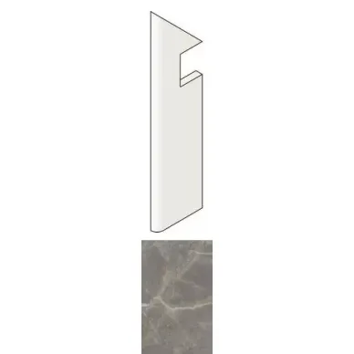 AGGU Marvel Fior di Bosco Battiscopa Sag. Sx Matt 7.2x30 0
