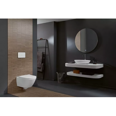 Подвесной унитаз Villeroy & Boch Universo TwistFlush (4670T901) с микролифтом 18