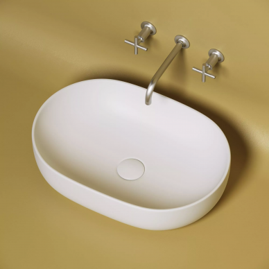 Раковина накладная Ceramicanova Element (CN6047MW) (60x41.5 см) (белый матовый) 5