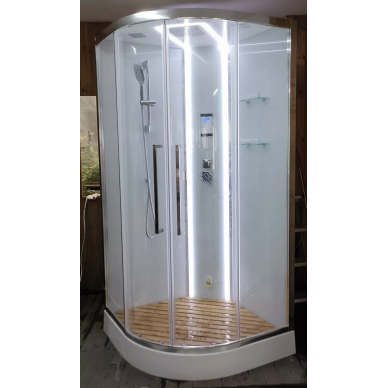 Душевая кабина Acquazzone Alexandra 100S (100х100) с паром 9