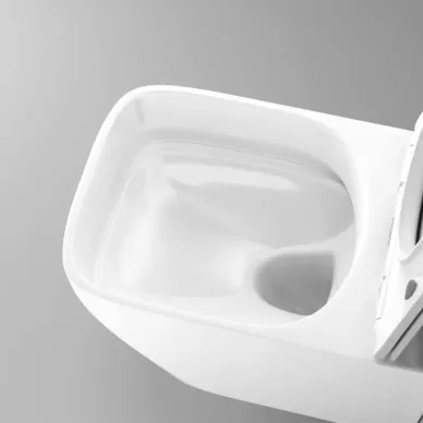 Чаша подвесного унитаза Grossman Thin Rim GR-5603S с тонким сиденьем микролифт 5