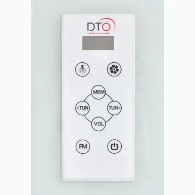 Душевая кабина DTO EM EM1510LED 100x100x220 см, с электрикой и LED подсветкой 12