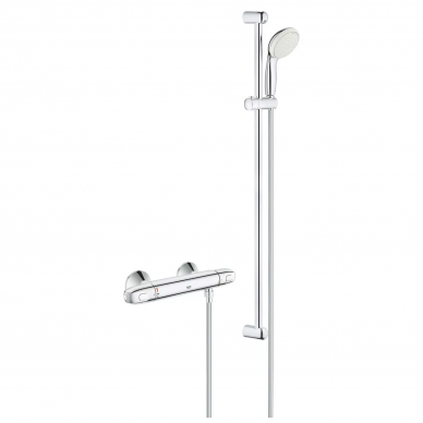 Термостат для душа Grohe Grohtherm 1000 (34256004) с душевым гарнитуром (90 см) 0
