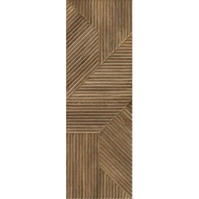 Woodskin Brown Struktura A Rekt 29.8x89.8 0
