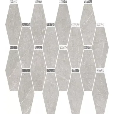 66073 Losanga Silver Sat. Tozz. Platino 29,6x32,1 0