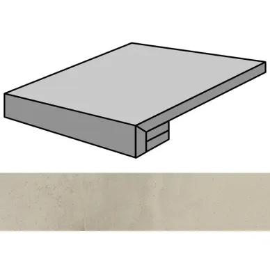 Nanoarea 7.0 Taupe Bagnato Gradone Rec-90 89.46x89.46 0
