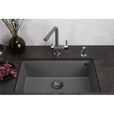 Мойка кухонная Omoikiri Tedori 66-U-PL (4993979) платина 5