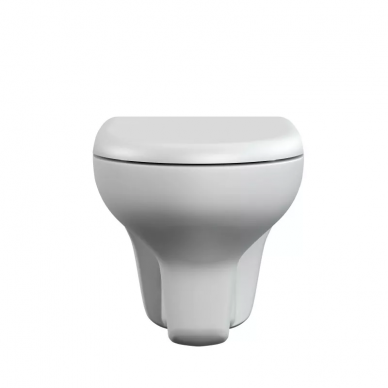 Чаша подвесного унитаза Cersanit Nature New Clean On (S-MZ-NATURE-COn-DL-w) микролифт 10