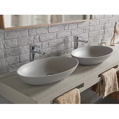 Раковина накладная Acquabella On-Top  (LAVABO_ON-TOP_OVAL_SLATE_CEMENTO) цемент 6