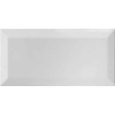 Blanco Brillo Bisel 10x20 0