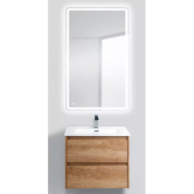 Тумба под раковину BelBagno Kraft (KRAFT-600-2C-SO-RGB) Rovere Galifax Bianco 6