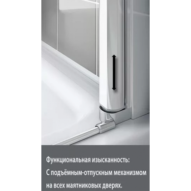 Душевая дверь Kermi Cada XS (CK1KL07520VPK) (75 см) левая 3