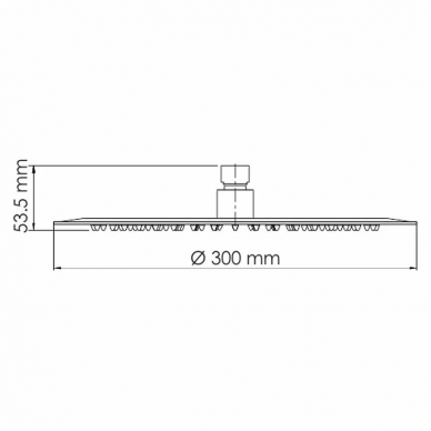 Душевая система Wasserkraft (А85161) белая матовая 7