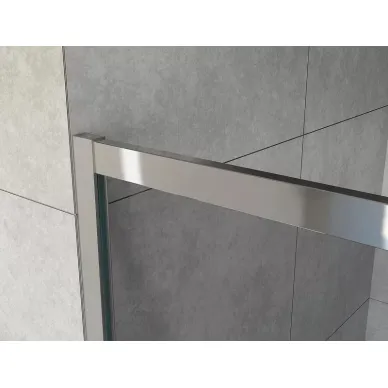 Душевой уголок Vincea Garda (VSR-1G28019CH) 190x80 см, профиль хром/стекло шиншилла 5