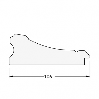 Зеркало Evoform Exclusive floor (BY 6134) (85 см) (барокко серебро) 5