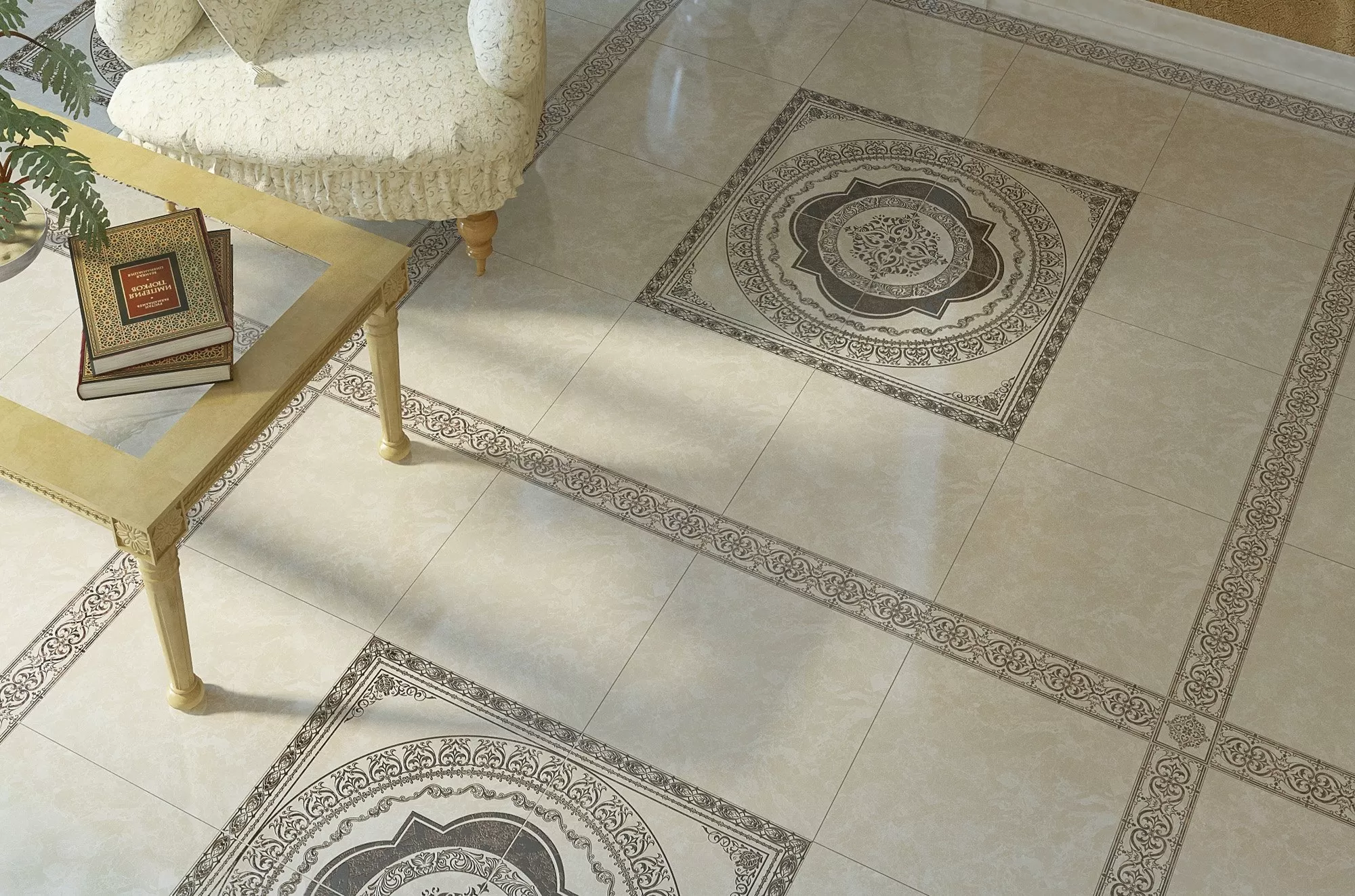 Плитка Вулкано Golden Tile
