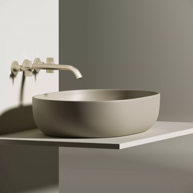 Раковина накладная Ceramicanova Element (CN6047MC) (60x41.5 см) (капучино матовый) 6