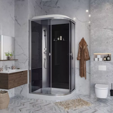 Душевая кабина Niagara Eco (E120/80/13L/TN) левая, 120х80х215 см 6