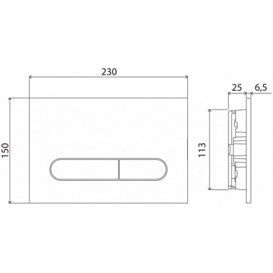 Инсталляция BelBagno Sfera-R (BB046CHR/BB2111SC/BB002-80/BB005-PR-CHROME) в комплекте с кнопкой, унитазом и крышкой микролифт (4 в 1) 5