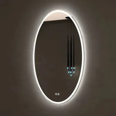 Зеркало Art&Max Palermo AM-Pal-600-900-DS-F-H 60х90 см с LED подсветкой и подогревом 1