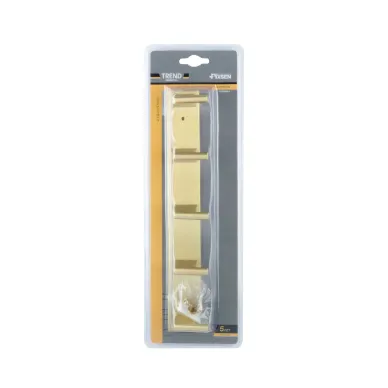 Крючок Fixsen TREND GOLD FX-99005-5 пятерной, золото 1