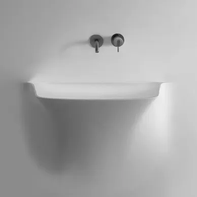 Antonio Lupi Soffio Раковина 86х56х77.5 см, без отв., с Led подсветкой, цвет: белый SOFFIOL 8