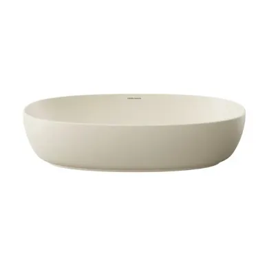 Kerama Marazzi Plaza Раковина накладная, 60х37см., с 1 отв., цвет: песочная матовая PLR.wb.60\SAN 5