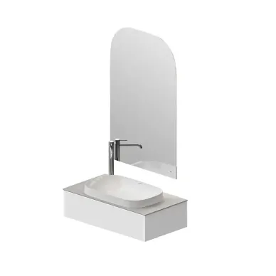 Kerama Marazzi Magica Тумба подвесная, 88.4х48.5х22см., 1 ящик, цвет: утренний серый матовый MA.90.1\MGR.M 6