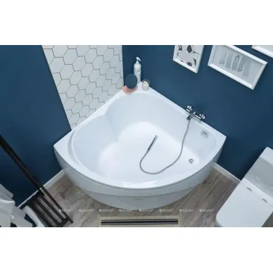 Акриловая ванна Aquanet Fregate (00205488) 120x120 см, с каркасом 5
