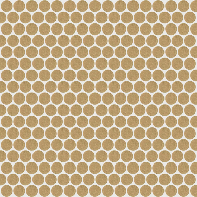 735843 Extra Light Mosaico Circle Mink 30x30 0
