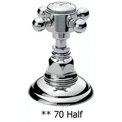 Смеситель для ванны Nicolazzi Dames Anglaises 1449 CR 70 ручка 70 Half 5