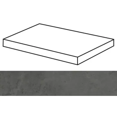 Evolution Anthracite Lappato Peldano Solid Ang 29.75x59.55 0