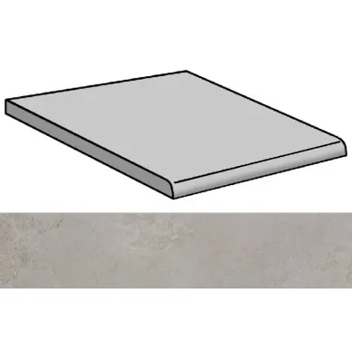Evolution Grey Lappato Peldano 59.55x59.55 0