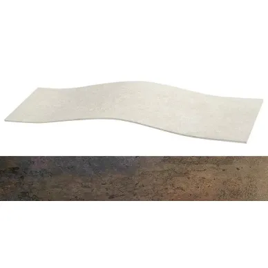 Metal Titanium Natural Curve-15 14.73x119.3 0