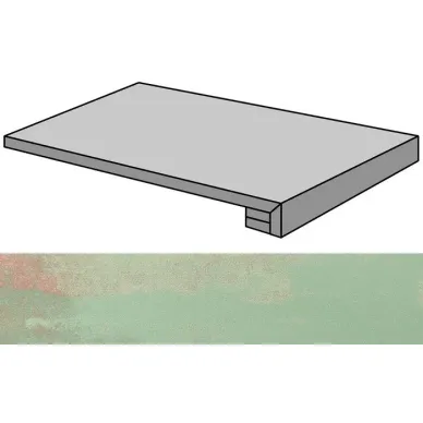 Patina Green Lappato Gradone Rec-45 44.63x89.46 0