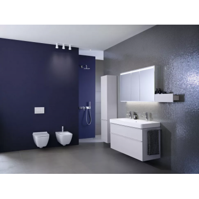 Чаша подвесного унитаза Geberit Smyle Square Rimfree (500.683.01.1) микролифт 6