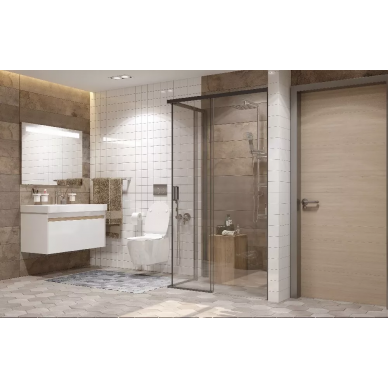 Душевой уголок Ambassador Queen (11011205RBlack) 120х80 см, правый, черный 8