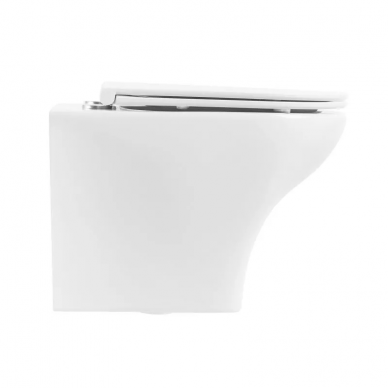 Чаша подвесного унитаза BelBagno Kraft (BB064CHR) безободковый 7