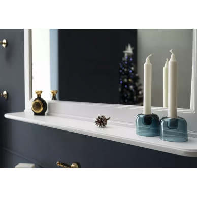 Зеркало Aquanet Валенса New 105 (238830) белое матовое 5