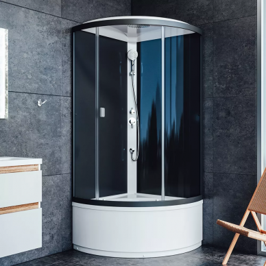 Душевая кабина AM.PM X-Joy (W88C-301A-090GG) 90х90 см, без гидрромассажа 6
