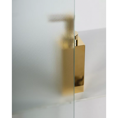 Душевая шторка BelBagno Uno UNO-V-11-120/150-P-Cr, профиль хром/стекло рифленое 3
