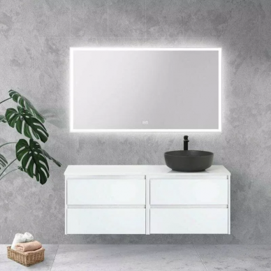 Столешница BelBagno (EK-120-AS-BL-R) 120 см, Bianco Lucido 5