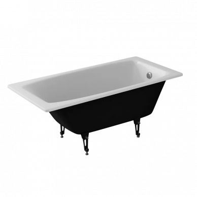 Ванна чугунная Delice Repos (DLR 220508R) 170x70 см, без антискользящего покрытия, с ручками 8